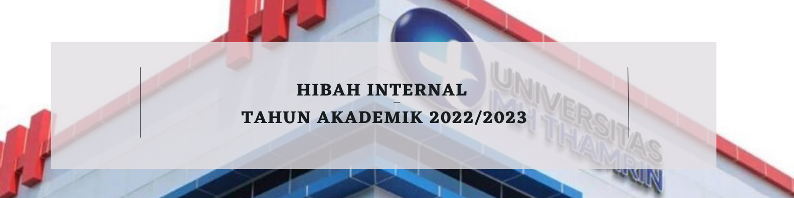 Pengumuman Hibah Internal Tahun Akademik 2022/2023