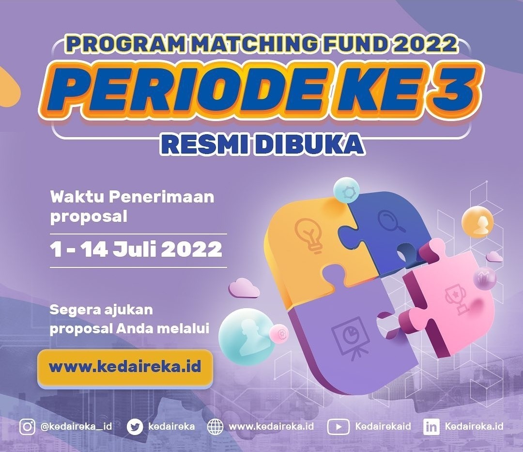 >Program Matching Fund 2022 Periode ke 3